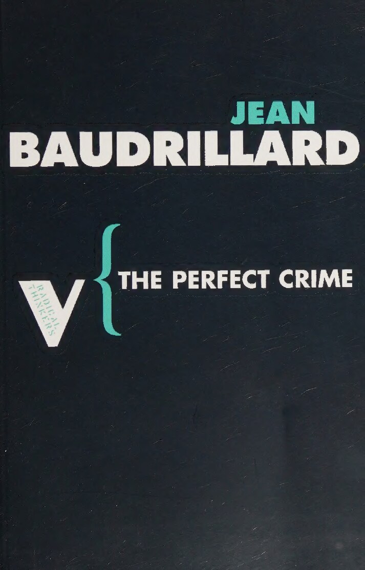 The perfect crime 